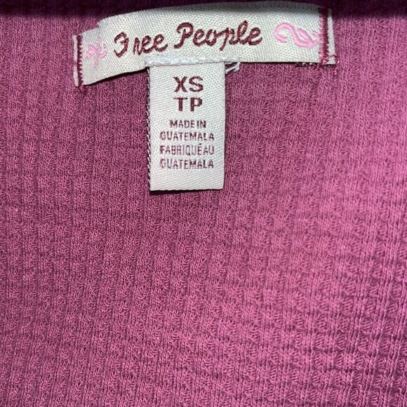 Free People Santa Clara Top In Purple - Picture 4 of 4